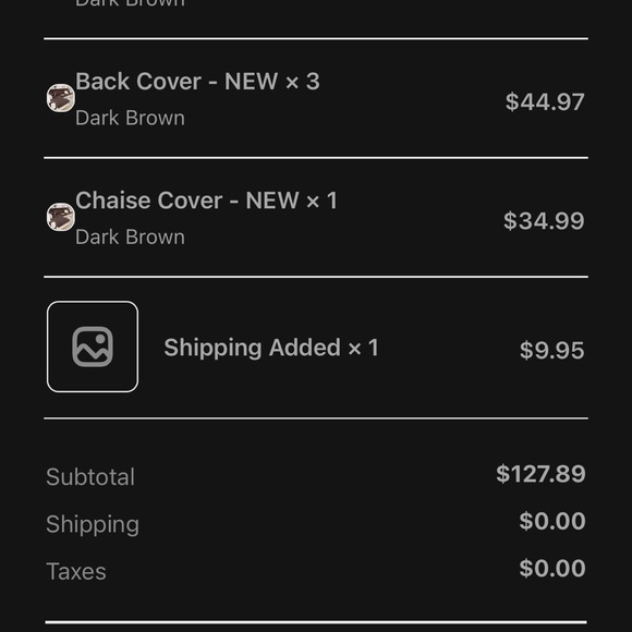 Sofa cushion covers - Picture 3 of 3